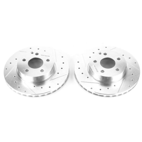 Power Stop 15-16 Mercedes-Benz C250 Front Evolution Drilled & Slotted Rotors - Pair Online