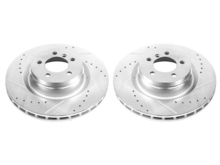 Power Stop 06-12 Land Rover Range Rover Front Evolution Drilled & Slotted Rotors - Pair Cheap