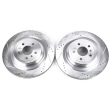 Power Stop 13-16 Mercedes-Benz GL350 Rear Evolution Drilled & Slotted Rotors - Pair on Sale