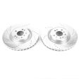 Power Stop 13-16 Mercedes-Benz GL350 Front Evolution Drilled & Slotted Rotors - Pair For Sale