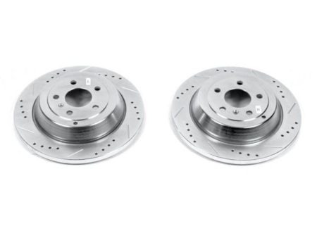 Power Stop 07-09 Mercedes-Benz ML320 Rear Evolution Drilled & Slotted Rotors - Pair Online now