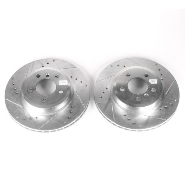 Power Stop 04-10 BMW X3 Front Evolution Drilled & Slotted Rotors - Pair Online Sale