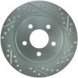 StopTech Select Sport 05-10 Ford Mustang GT Slotted and Drilled Rear Left Rotor Discount