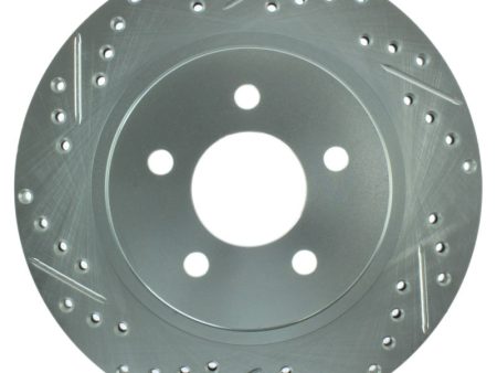 StopTech Select Sport 05-10 Ford Mustang GT Slotted and Drilled Rear Right Rotor Supply