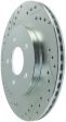 StopTech Select Sport 05-10 Ford Mustang GT Slotted and Drilled Rear Right Rotor Supply